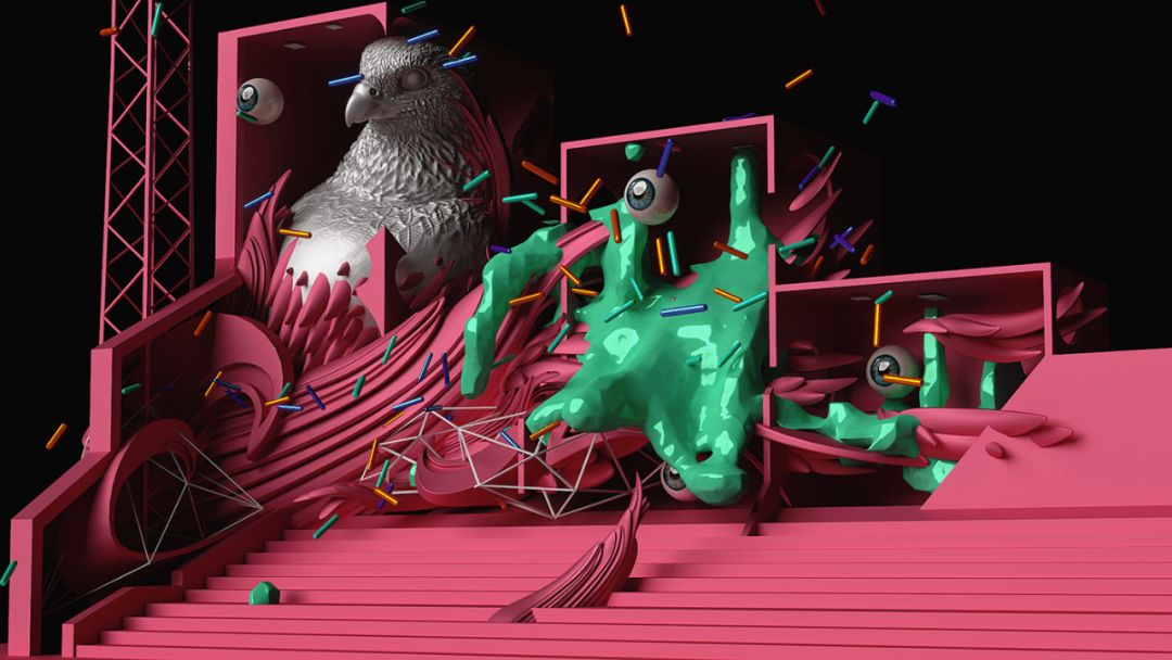 未来百年涂鸦主题艺术展览活动巧妙地融合了尖端技术、定制音乐和街头艺术