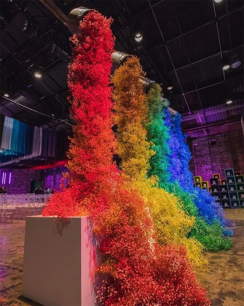 会展活动现场这样的策划设计风格定是打卡的火爆之处