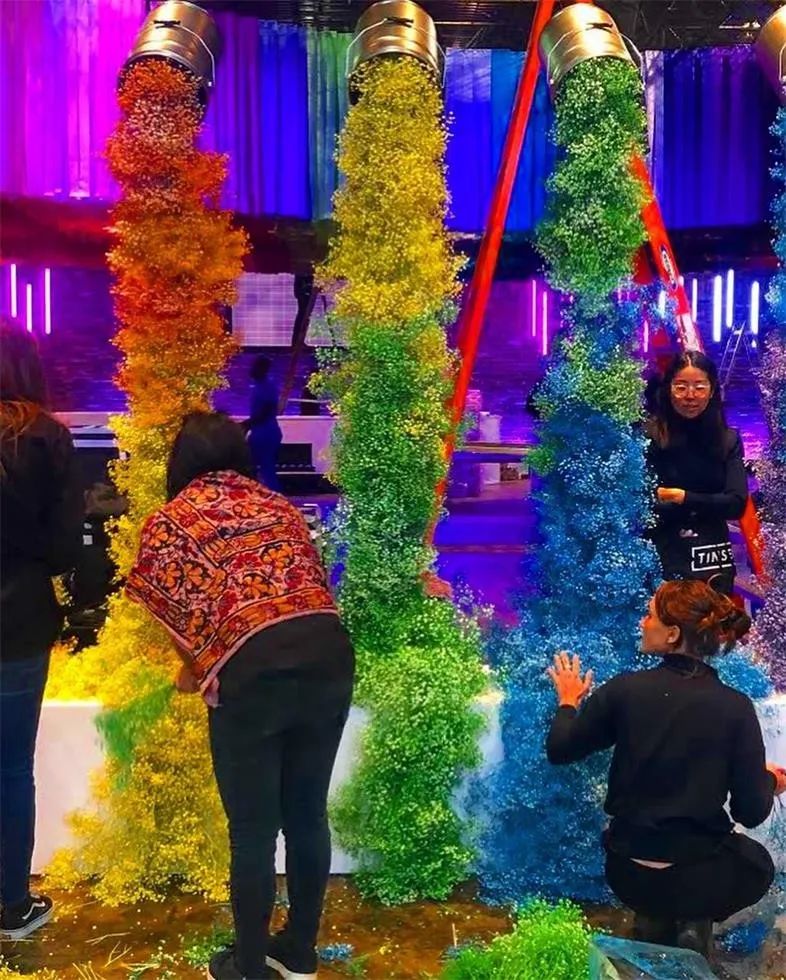 会展活动现场这样的策划设计风格定是打卡的火爆之处