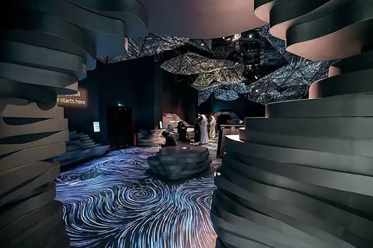 又一场酷炫的艺术展览活动让我们感受了不一样的沉浸式艺术体验