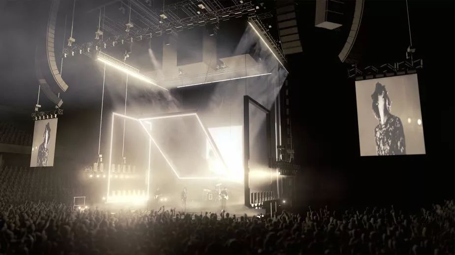 摇滚乐队的这次演唱会活动策划太有视觉冲击力了,就是电影级的体验嘛