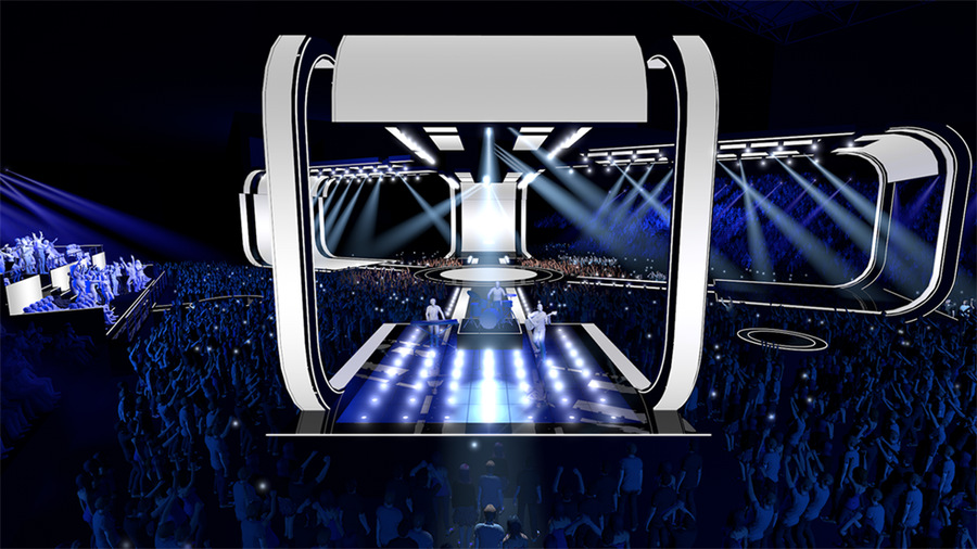 基于颁奖典礼活动的舞美设计，让演出更像艺术作品般栩栩如生