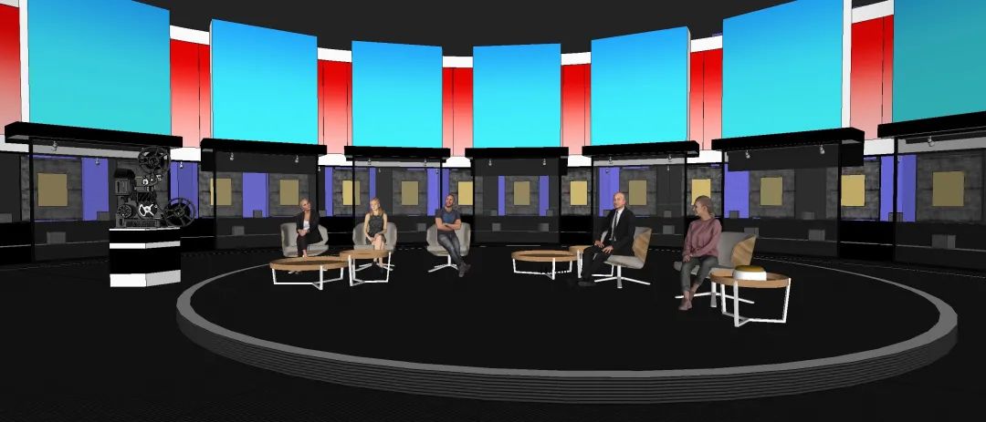 「海报里的英雄」节目活动策划的舞美简直就是艺术的存在，赞