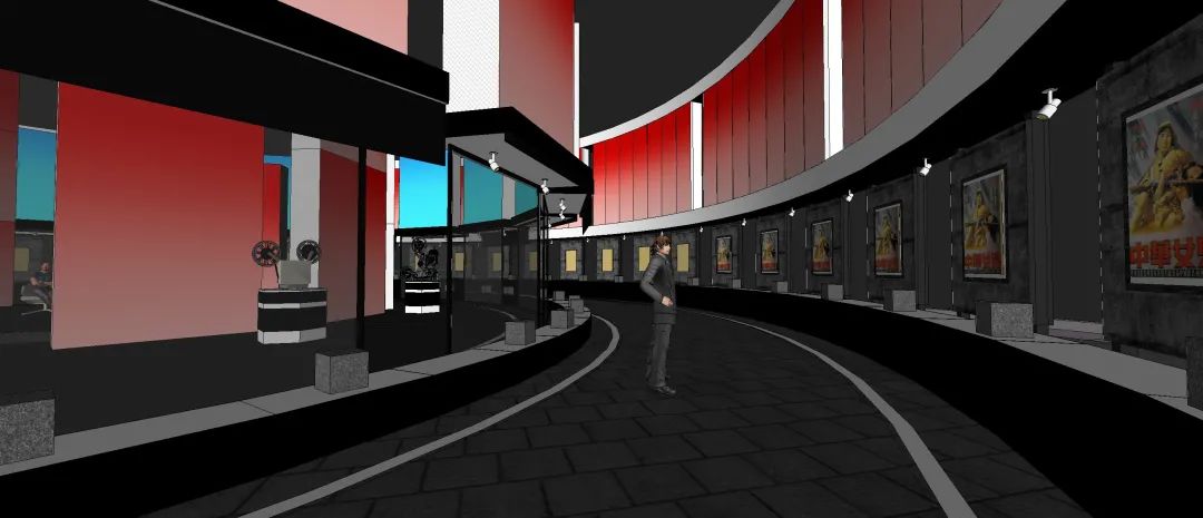 「海报里的英雄」节目活动策划的舞美简直就是艺术的存在，赞