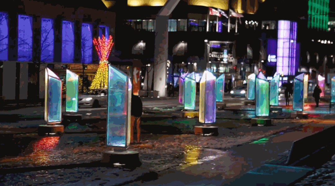 百老汇新宠「Prismatica」互动灯光展览活动策划装置美极了