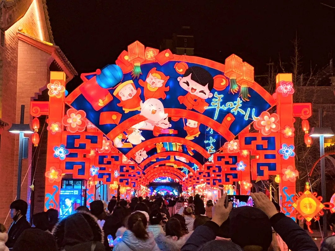 兰州老街年味市集活动策划正式亮灯，年味十足