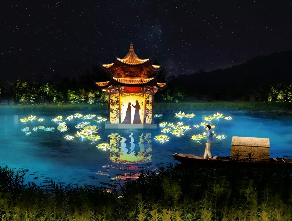 「夜书·今生缘」沉浸式主题光影展览活动策划感染力太强了