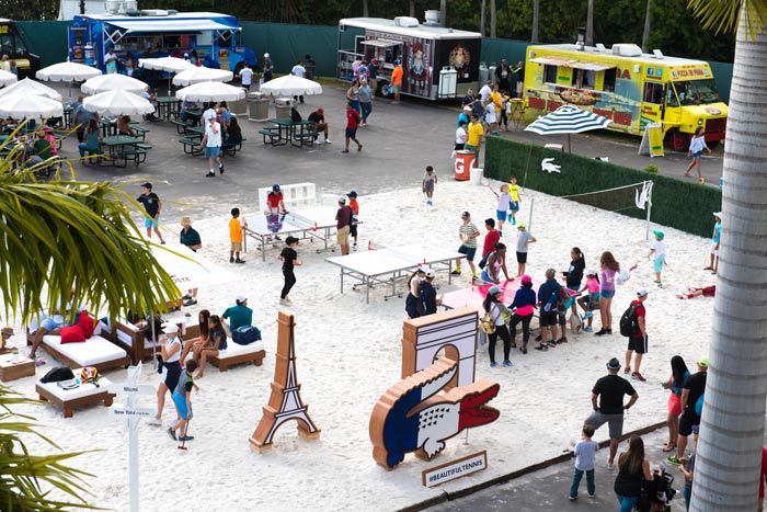 鳄鱼品牌推广活动利用射频识别技术为现场提供服务,社交媒体参与度很高