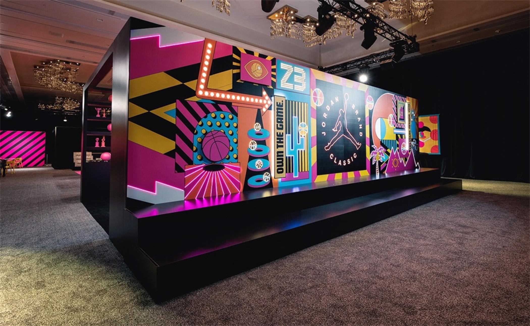 乔丹精英赛事活动策划进行了乔丹品牌的品牌化设计和活动激活