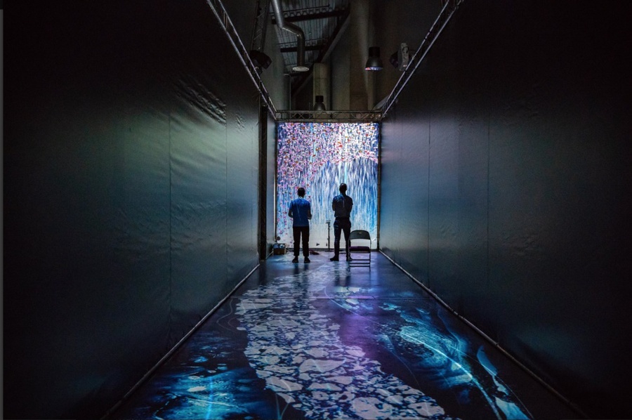 百年周年庆典活动策划的这条45米长的隧道讲述着拉脱维亚的灵感故事