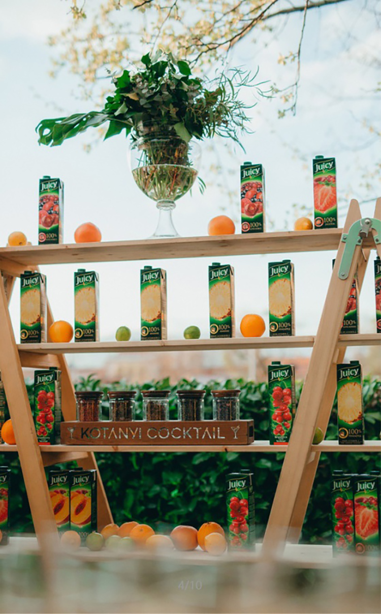 饮品的周年活动策划了一场绿色的充满正能量的派对活动