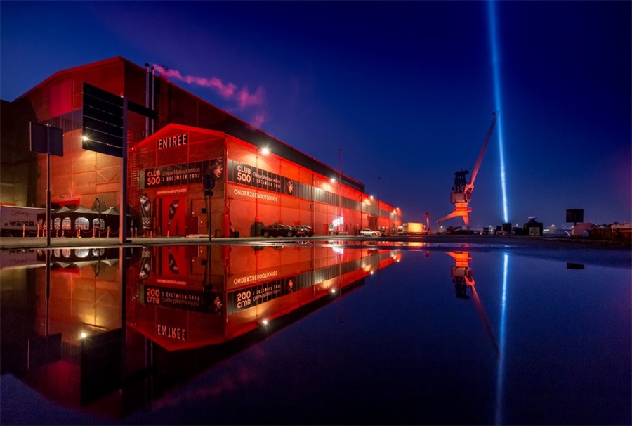 健身品牌分店开业庆典活动把码头仓库策划成夜总会，太潮酷了