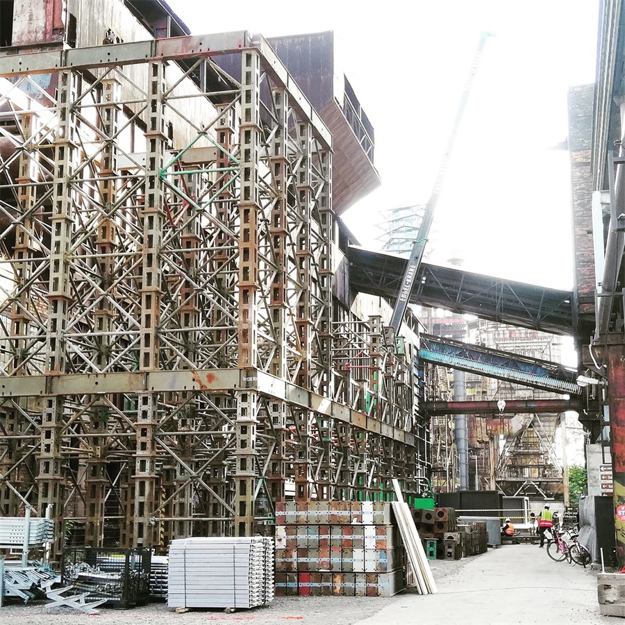 音乐节活动策划的品牌节日专区里，生命所需的4种自然元素区域深受关注