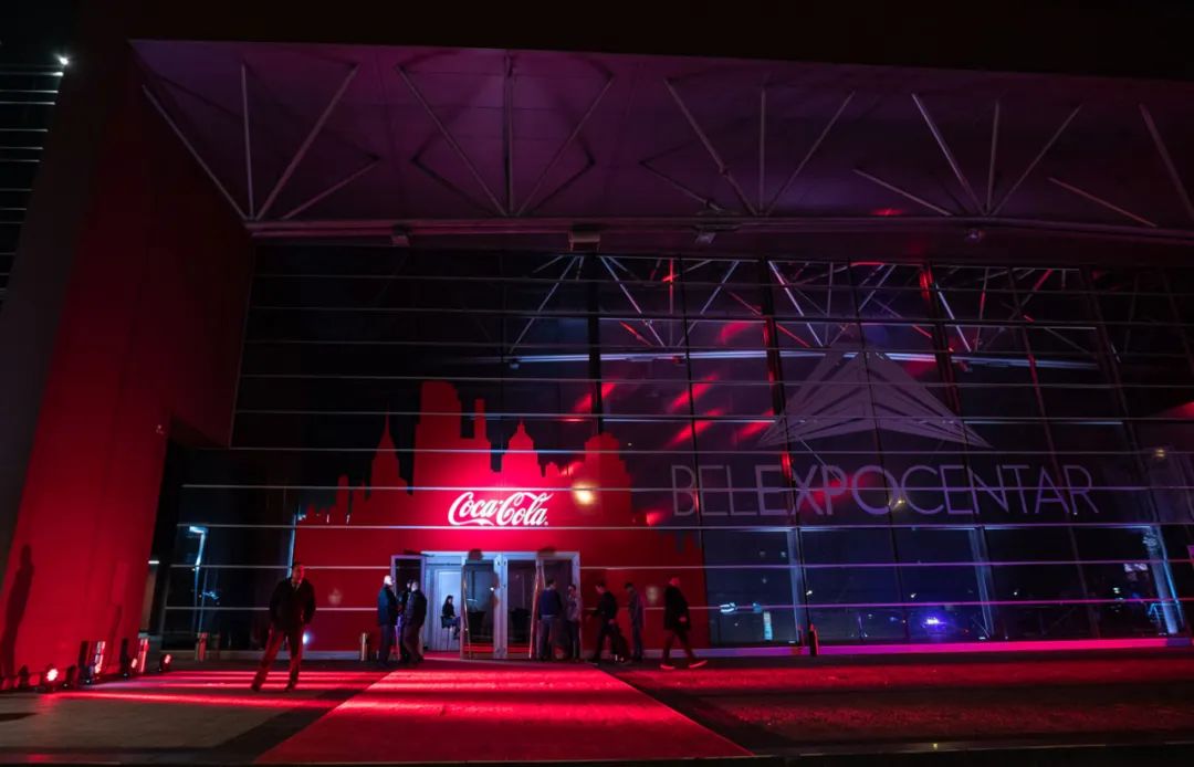 CocaCola年度活动策划的现场，把一个城市的生活方式表现得淋漓尽致