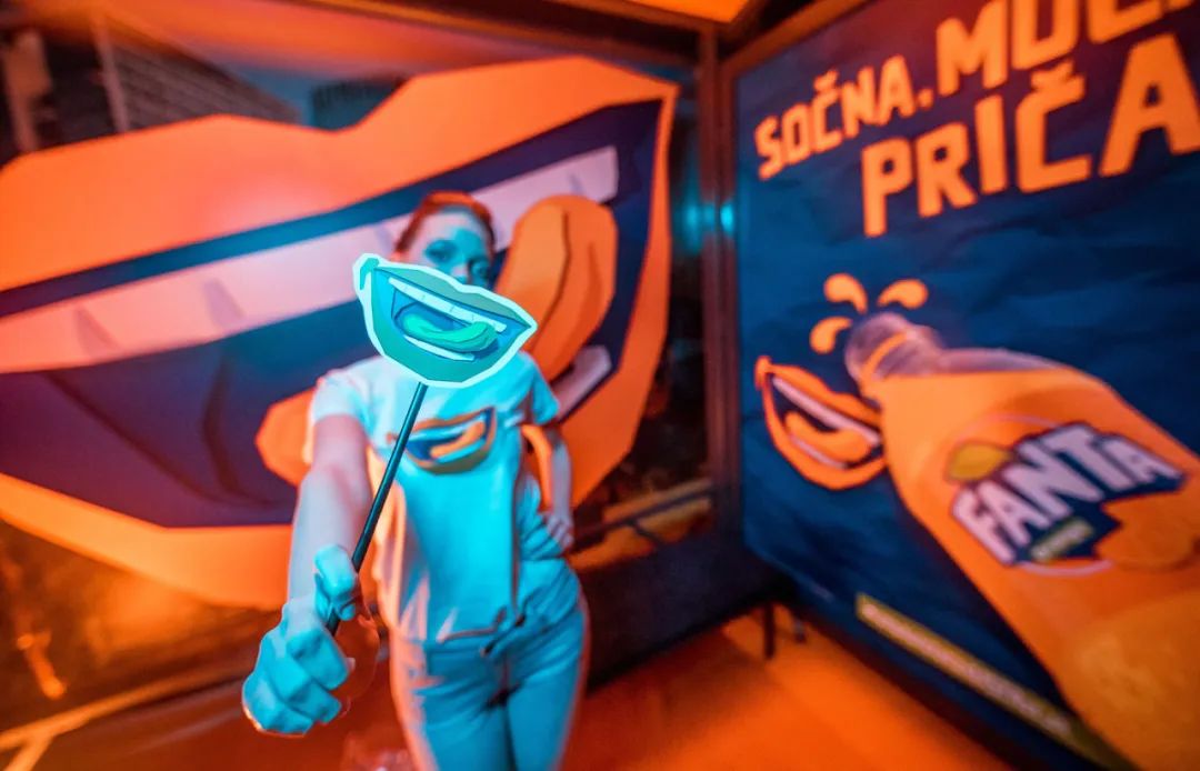 CocaCola年度活动策划的现场，把一个城市的生活方式表现得淋漓尽致