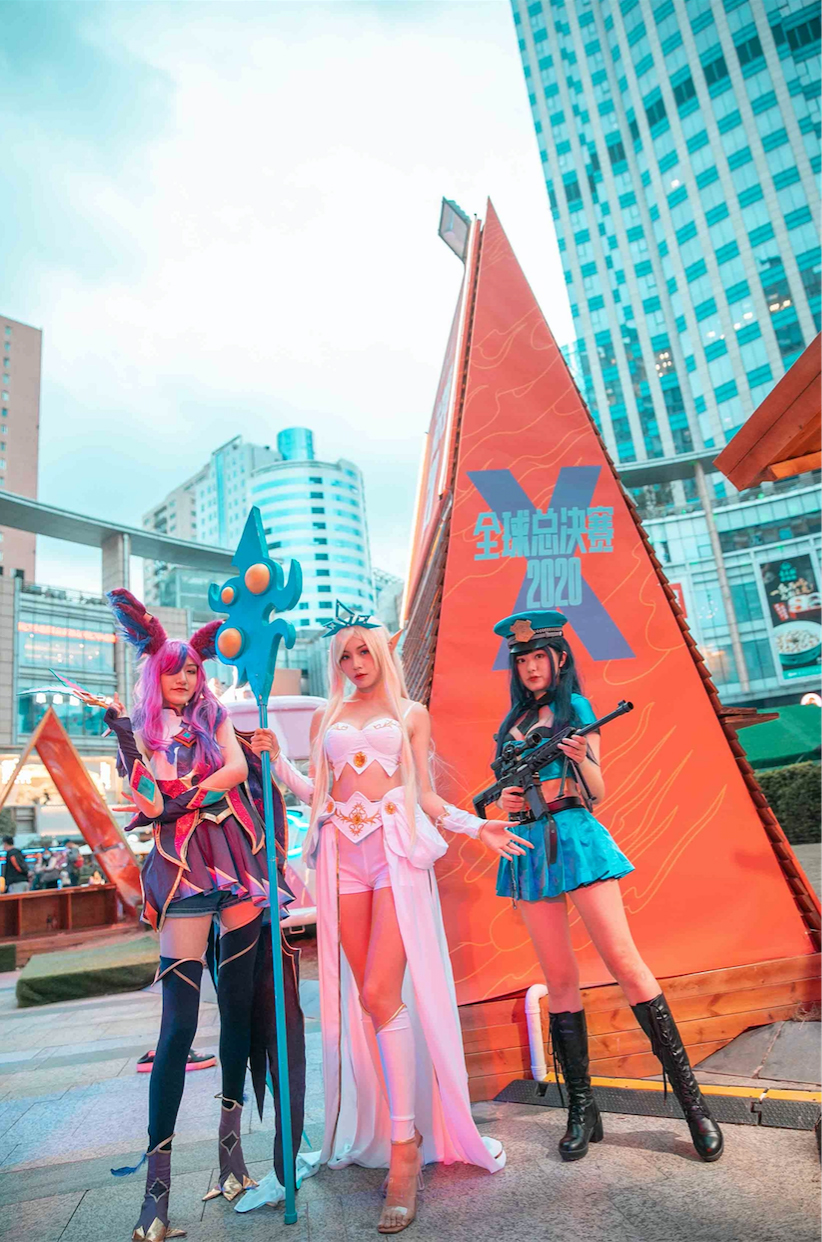 英雄联盟S10观赛嘉年华活动策划闪现日月星光夜集,燃力十足