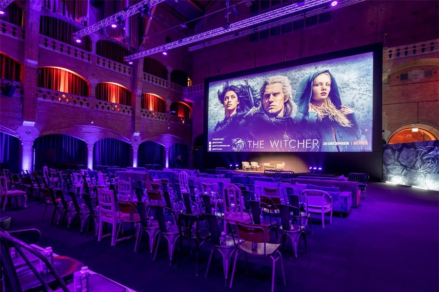 美剧首映式活动策划也能做得这么仙，太身临其境了