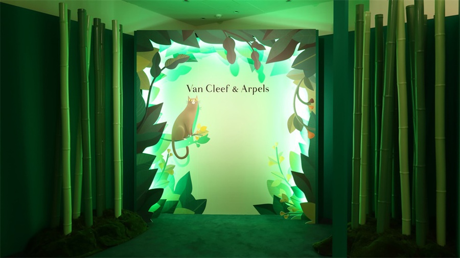 珠宝世家梵克雅宝50周年庆典活动策划体现了珠宝的设计语言