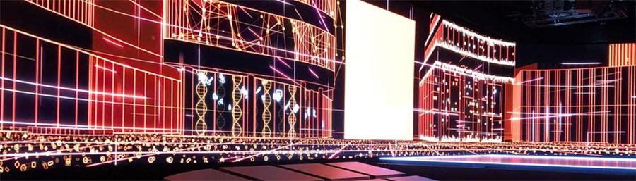 电信运营商的这场年度活动策划了现实与虚拟的多章节节目，够酷