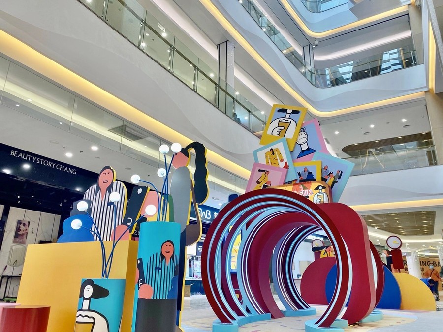 商场开业活动策划的这场潮流艺术主题展览活动欢乐无极限