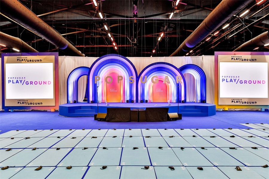 PopSugar体验式营销年度活动策划创造标志性的设计语言