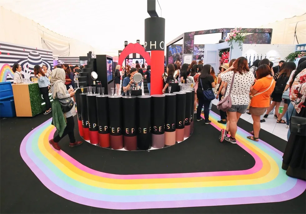 丝芙兰10周年庆典活动策划成丝芙兰乐园，九个主题房间超好玩