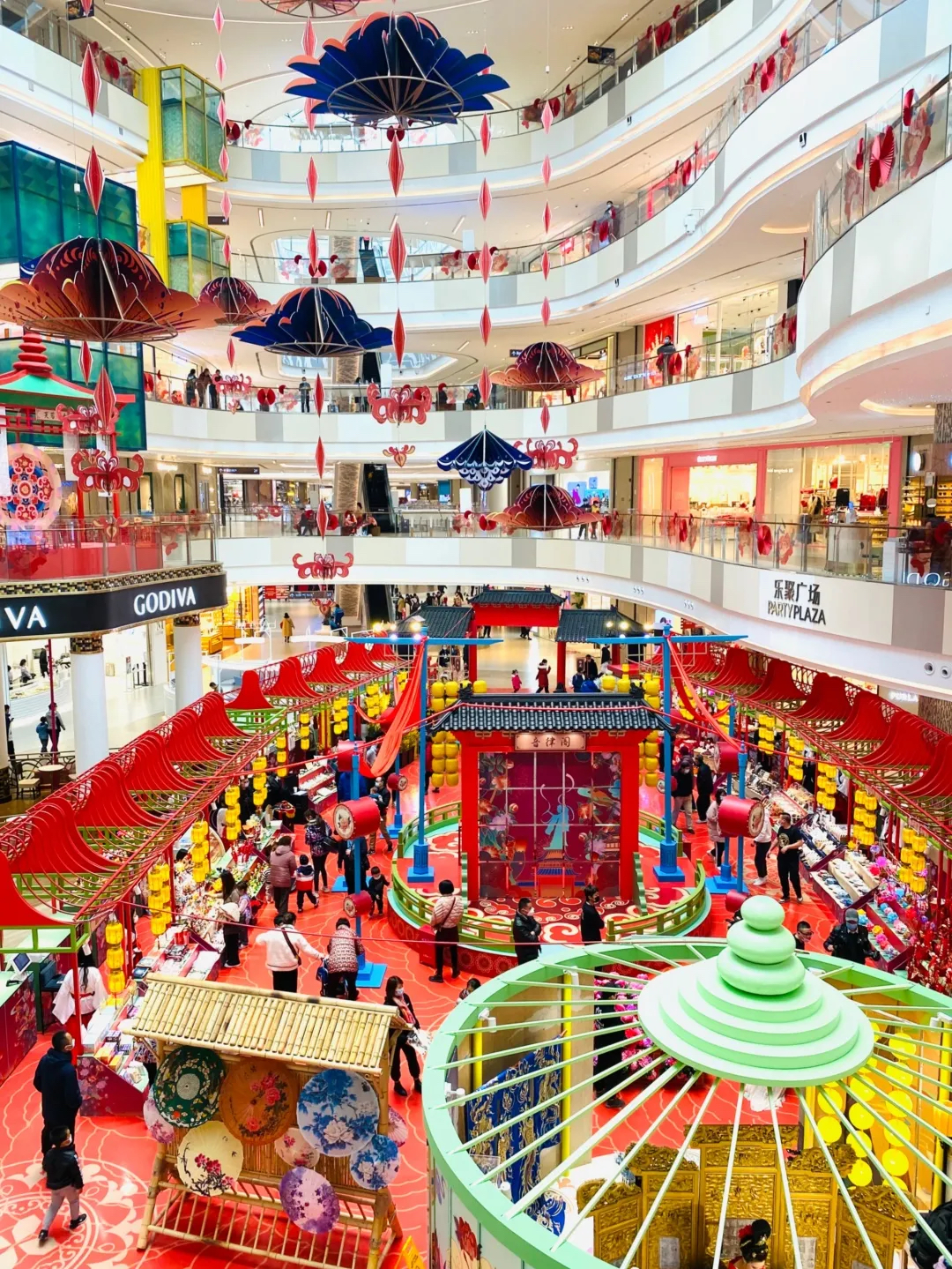 国风年宵创意市集活动策划活脱脱的一场大型春节园游会，热闹繁华