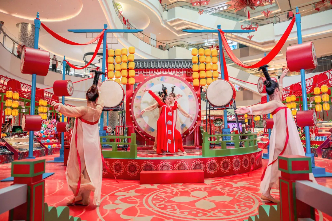 国风年宵创意市集活动策划活脱脱的一场大型春节园游会，热闹繁华