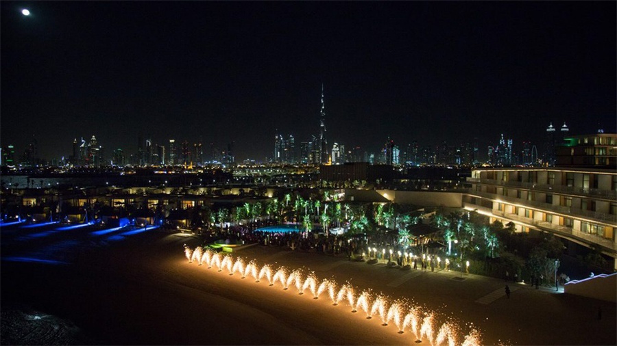 宝格丽品牌度假酒店开业活动策划在迪拜的天空下闪耀耀眼光芒