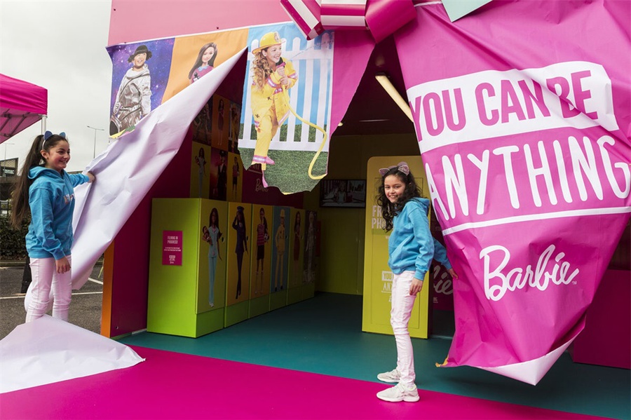 芭比用一场「你有无限可能」的主题体验活动激励未来的女性榜样