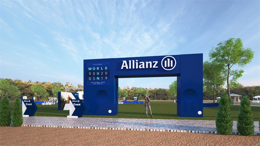 保险员工嘉年华活动策划现场品牌化装饰吸睛率高得不要不要的