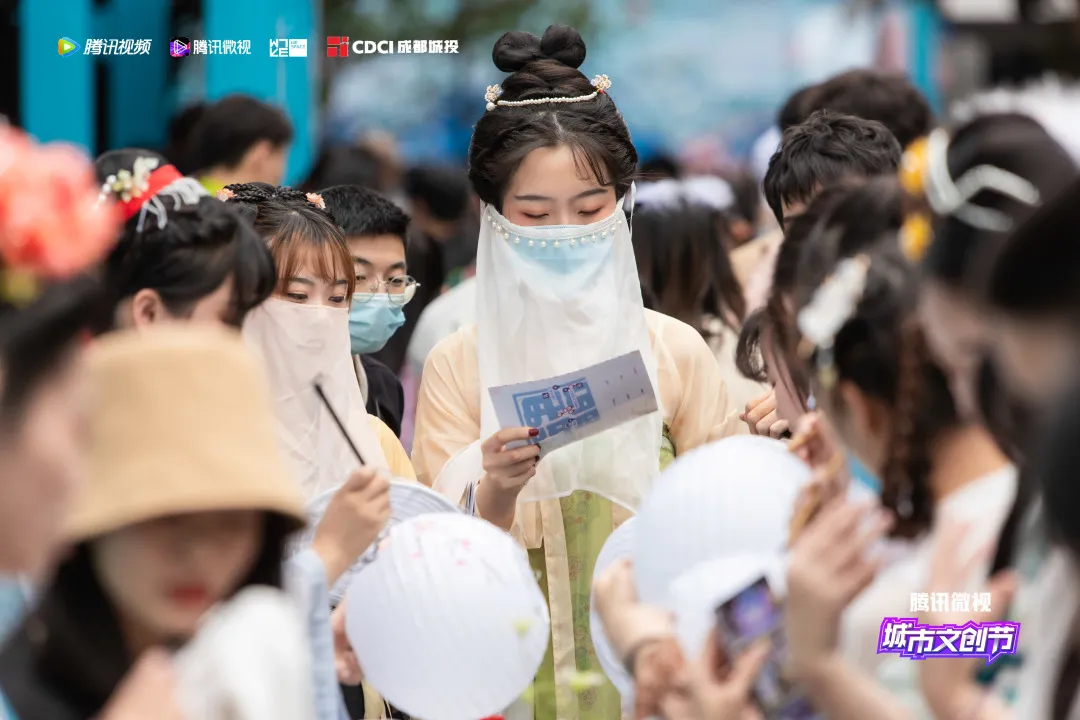 首届腾讯微视城市文创节活动策划带你玩穿越,一窥汉服之美