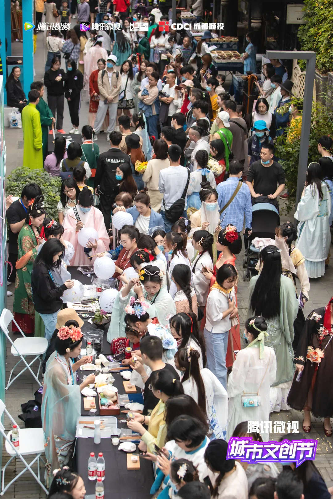 首届腾讯微视城市文创节活动策划带你玩穿越,一窥汉服之美