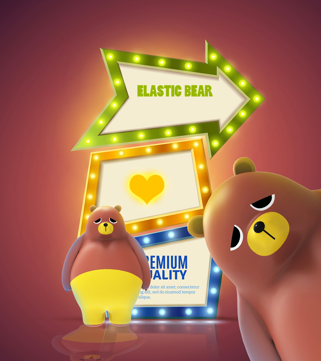 弹小胖ELASTIC BEAR